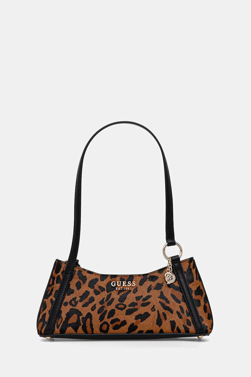 Kabelka Guess DOMITILLA hnedá farba, HWLO75 29180