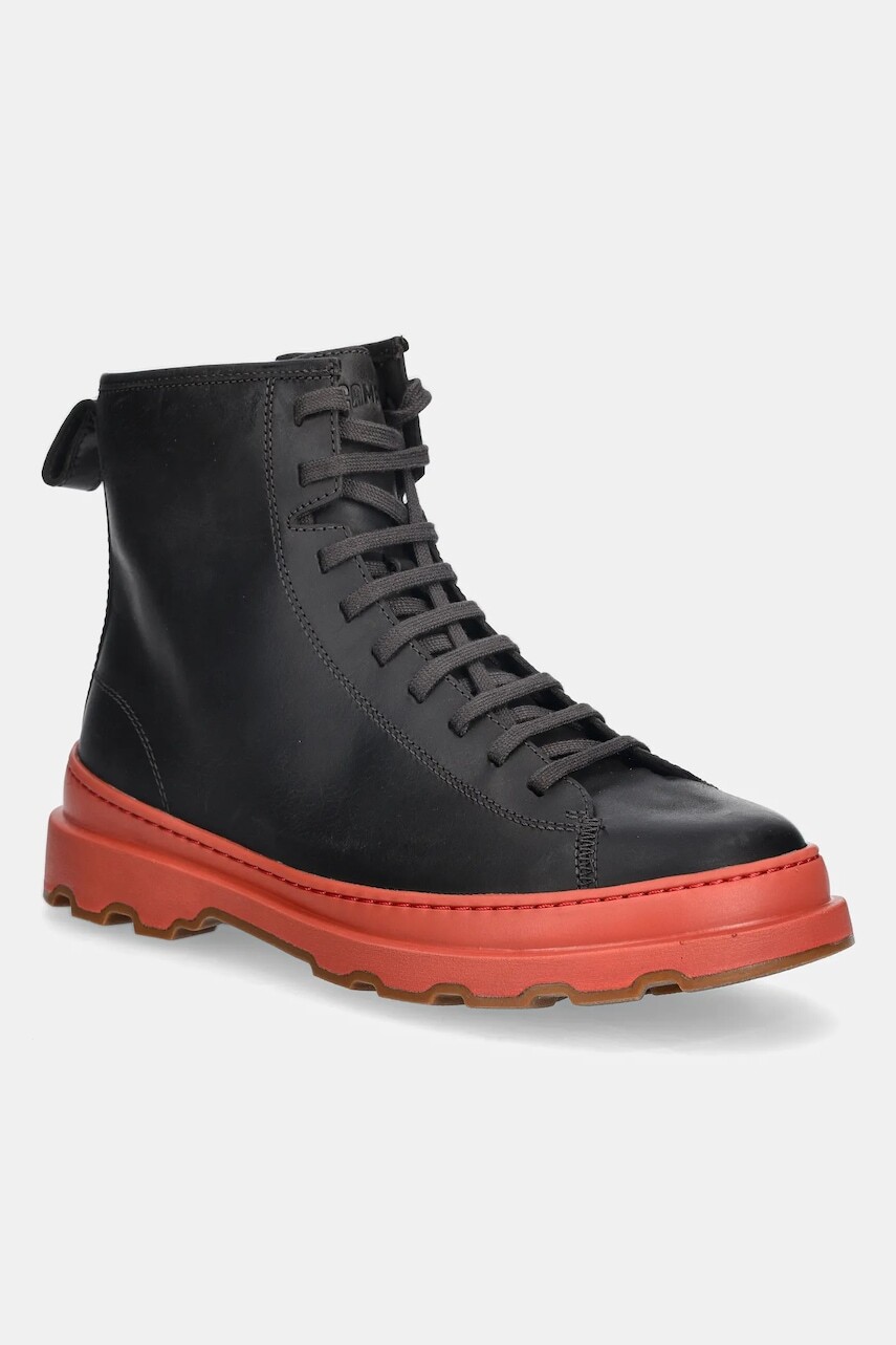 Kožená obuv Camper Brutus+ čierna farba, K300533-006