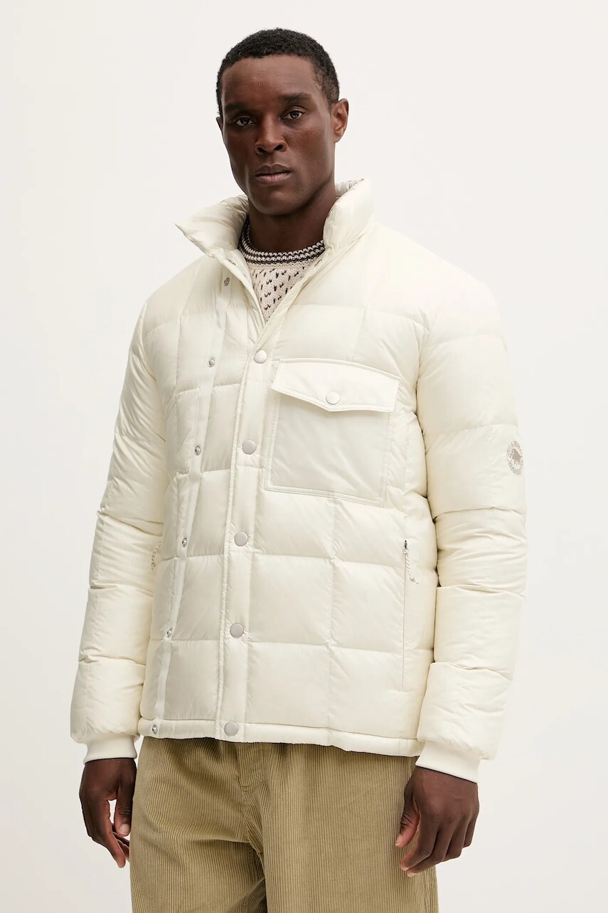 Páperová bunda Mammut Mammut x Cabourn Direttissima béžová farba, zimná, 1013.04250