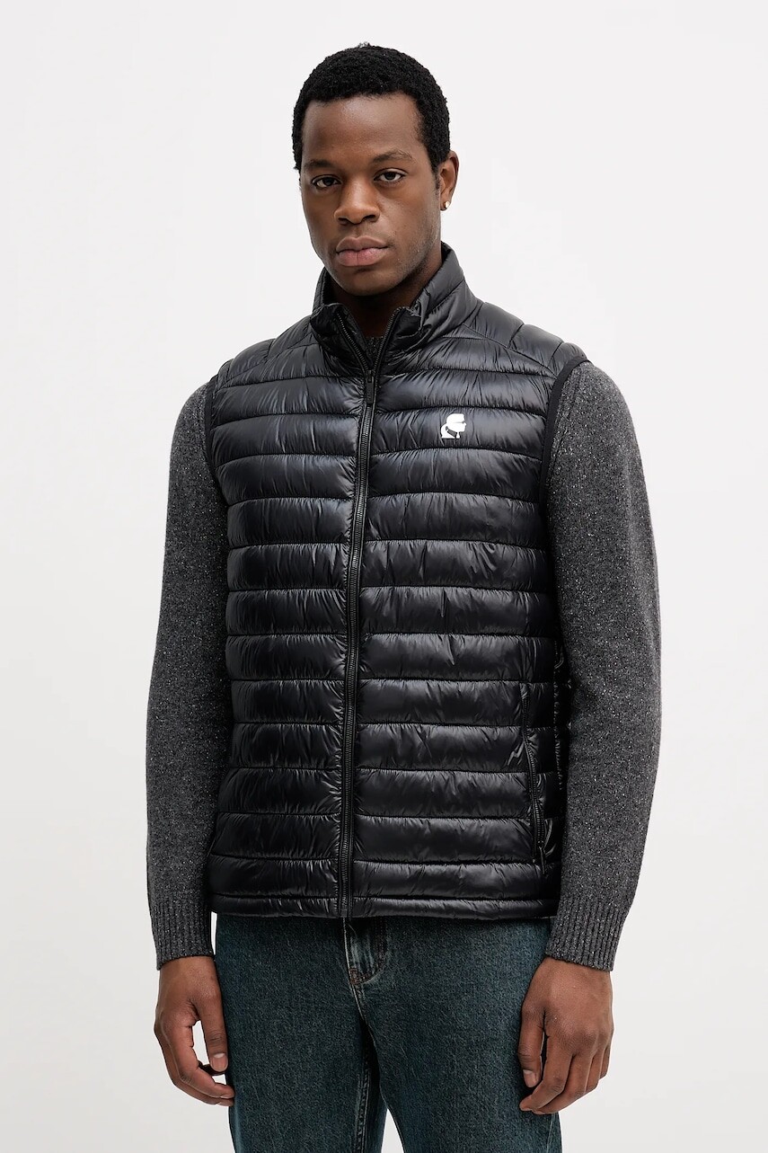 Vesta Karl Lagerfeld čierna farba, prechodná, 554590.505401