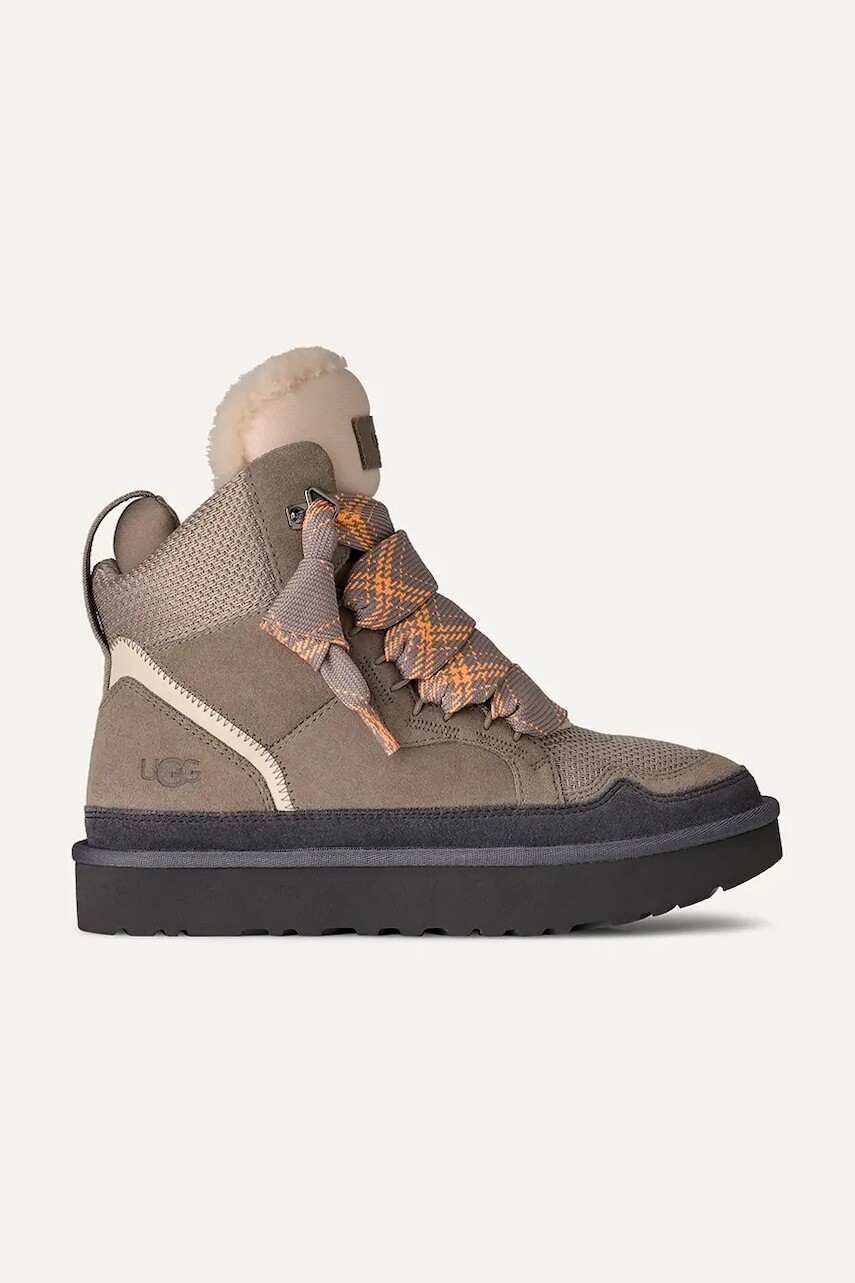 Semišové tenisky UGG Highmel béžová farba, 1145390.CBBLG