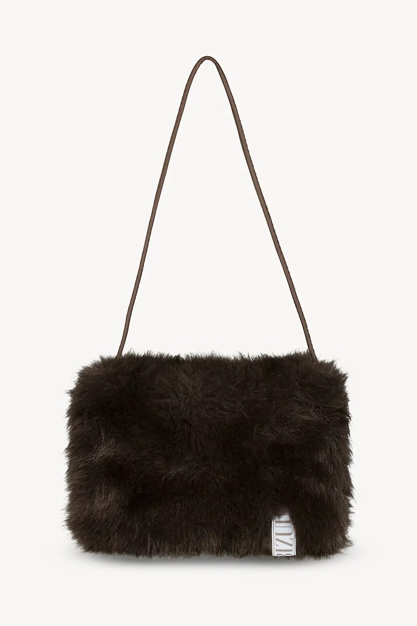 Kabelka Bizuu MUFFIE hnedá farba, MUFFIE BRĄZOWY