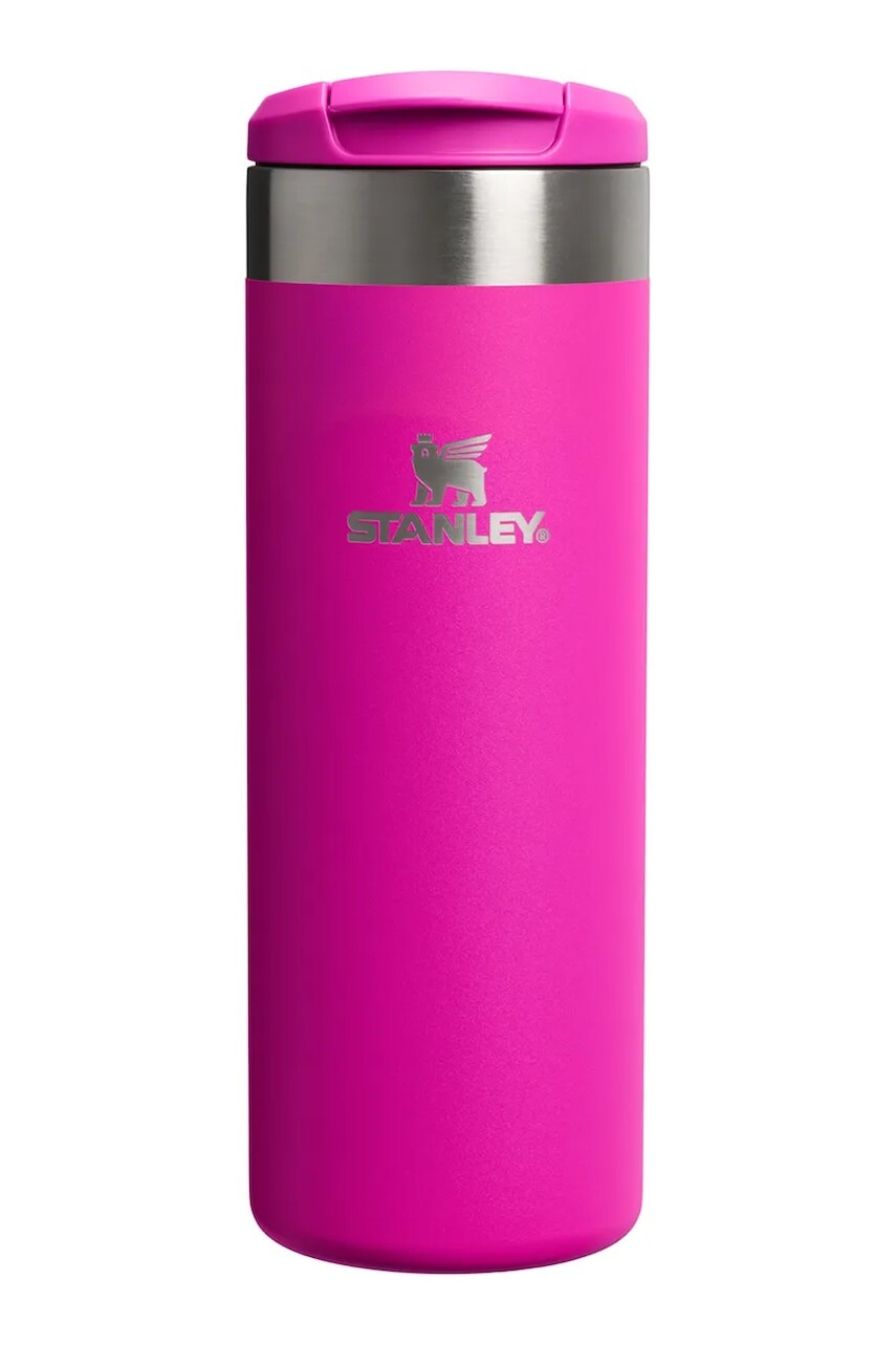 Termo hrnček Stanley The AeroLight™ Transit Mug 0,47 L ružová farba