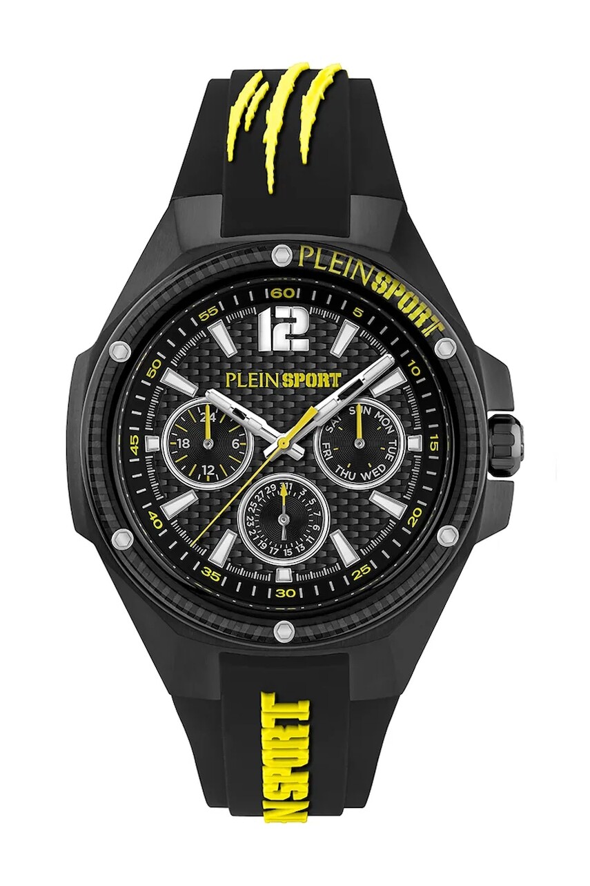Hodinky PLEIN SPORT pánske, čierna farba, PSLGA0125