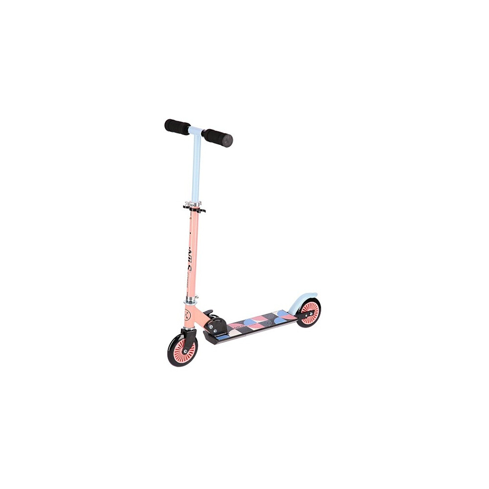 NILS Skladacia kolobežka extreme HD026 ružovo-modrá