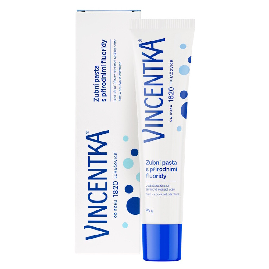 VINCENTKA Zubná pasta s ovocnou príchuťou 95 g