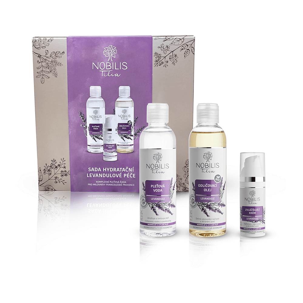 NOBILIS TILIA Sada hydratačnej levanduľovej starostlivosti