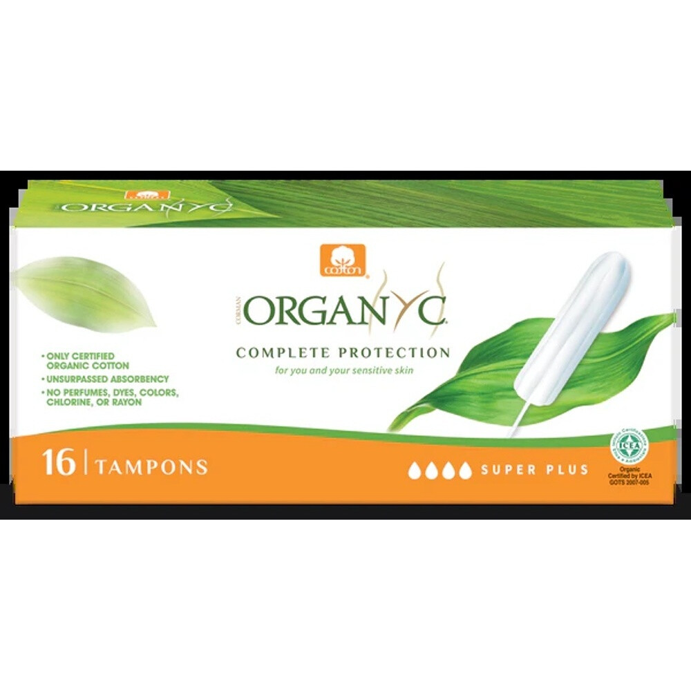 ORGANYC Tampóny Super Plus 16 kusov