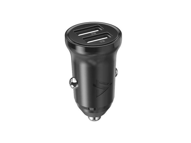 USB adaptér do auta iPEAX CL-02 Black