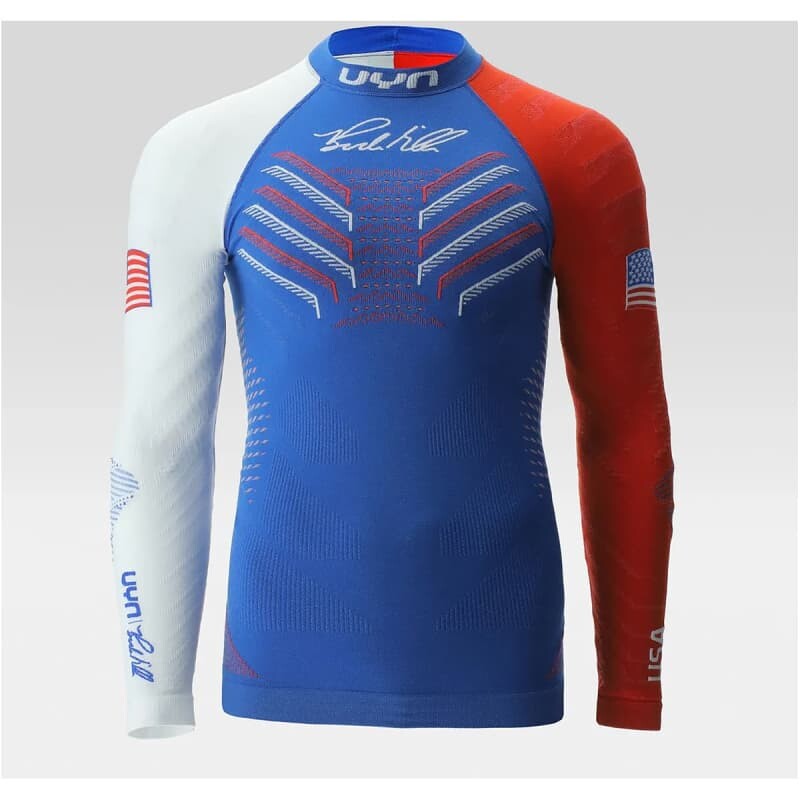Pánske funkčné tričko UYN NATYON 3.0 USA BODE MILLER UW SHIRT LG_SL.TURTLE NECK