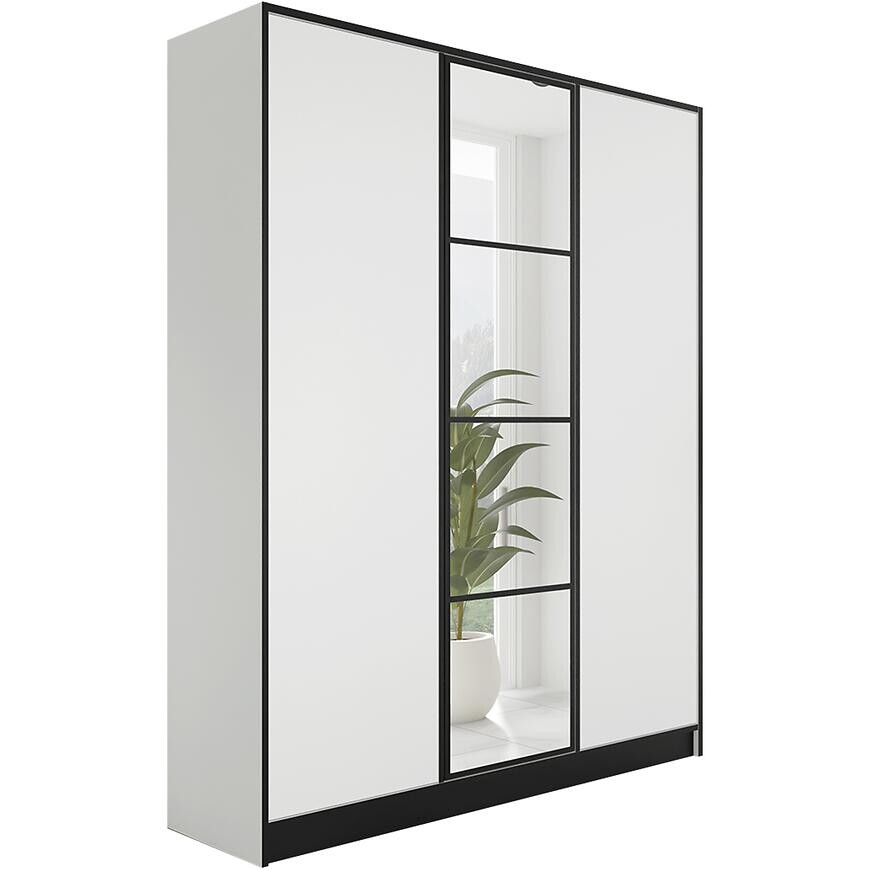 Skriňa Eden 3d 157 Biela 1