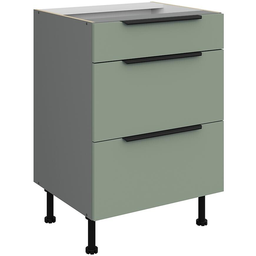 Kuchynská skrinka Aria-Sa/Ant Anti Fingerprint 60d 3s Bb