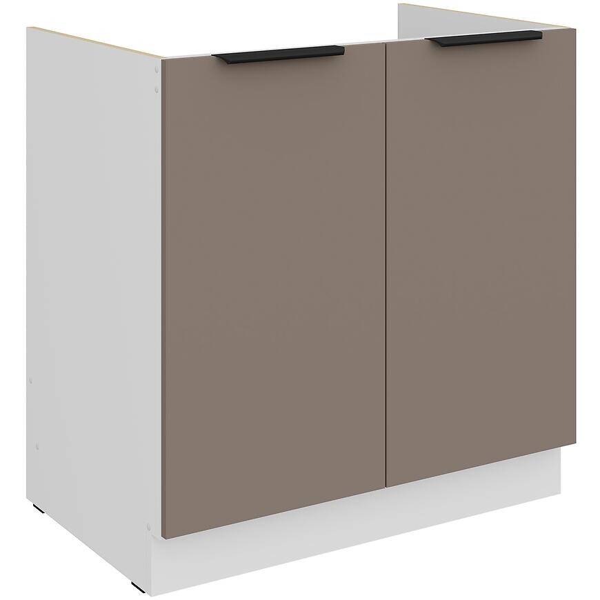 Kuchynská skrinka Aria-Ta/Wh Anti Fingerprint 80zl 2f Bb