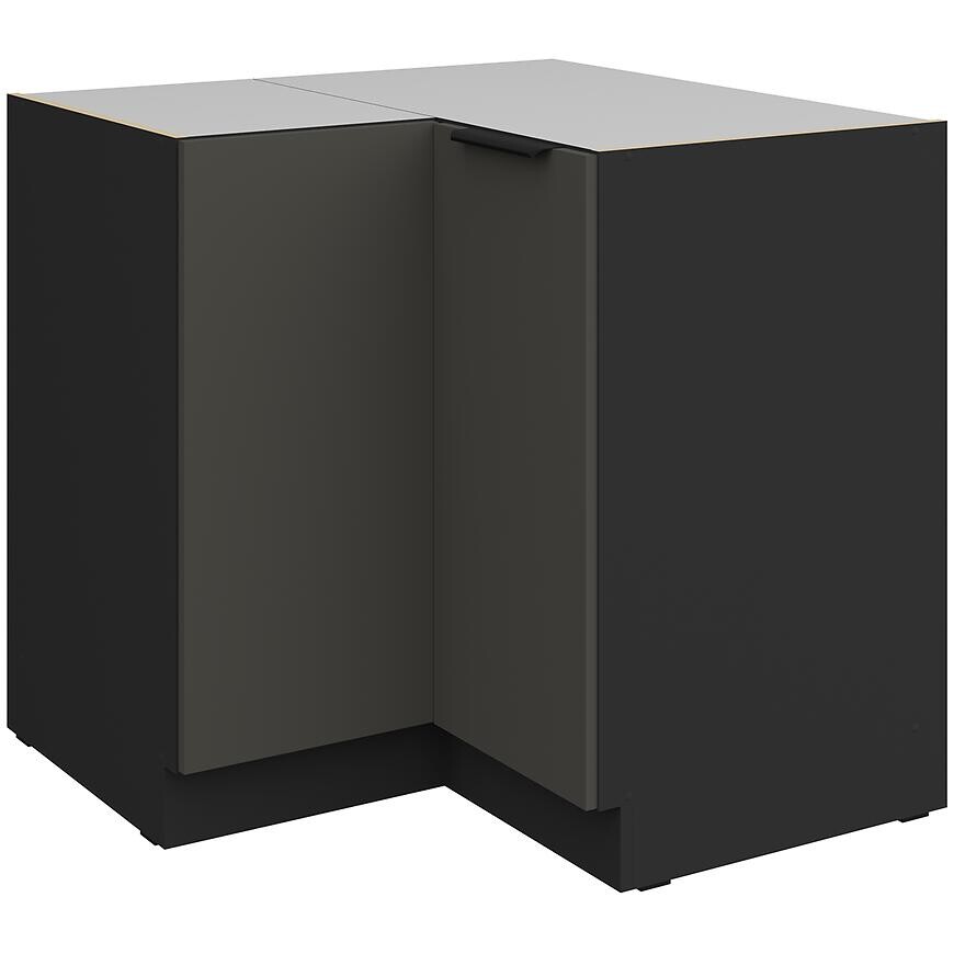 Kuchynská skrinka Aria-Gr/Bl Anti Fingerprint 90x90 Dn 2f Bb