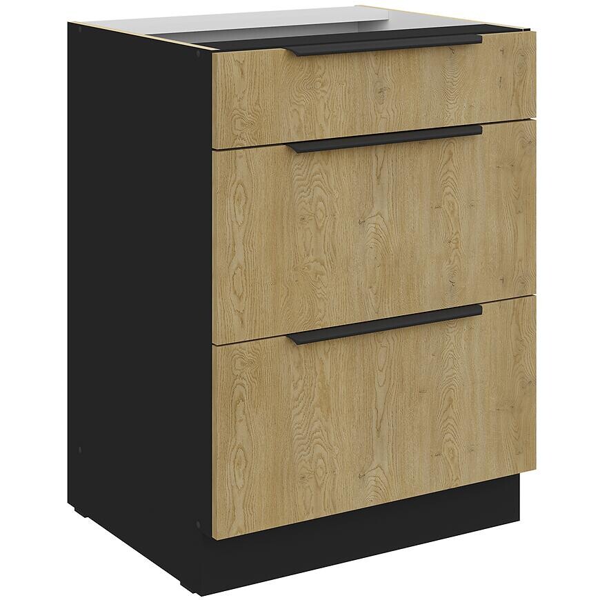 Kuchynská skrinka Cremona Bl 60d 3s Bb