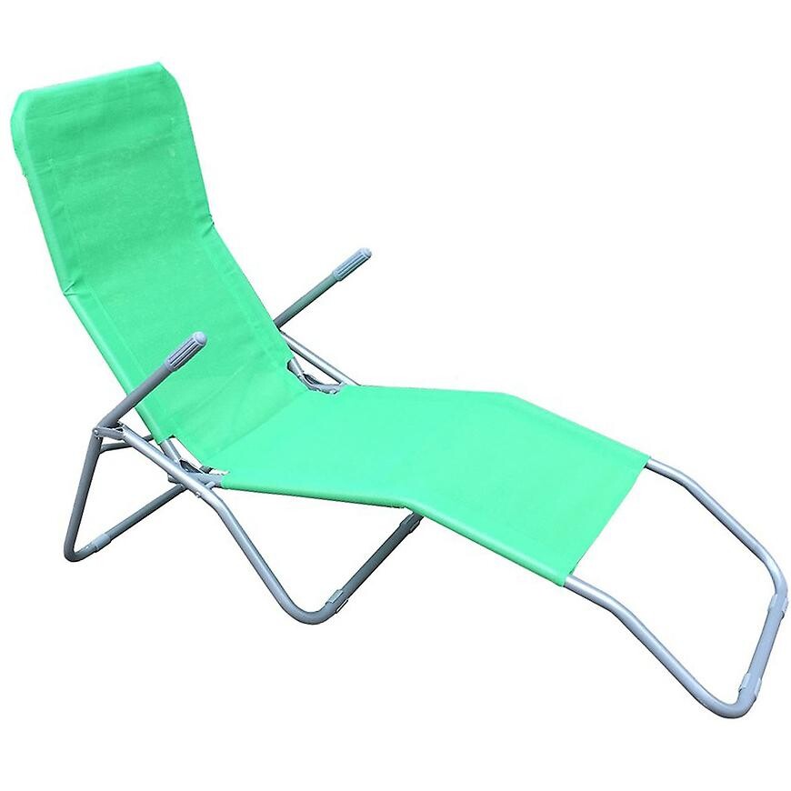 Záhradné ležadlo D-054 zelené