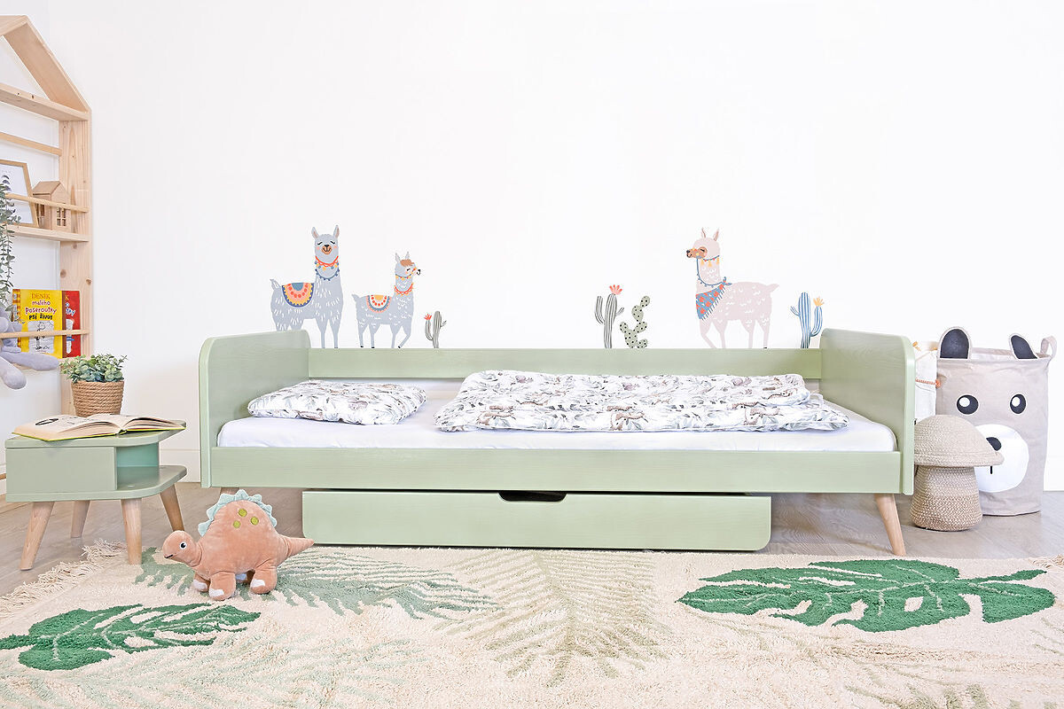 Ourbaby® 35229-0 NELL 2V1 OLIVE 140x70 cm mätová