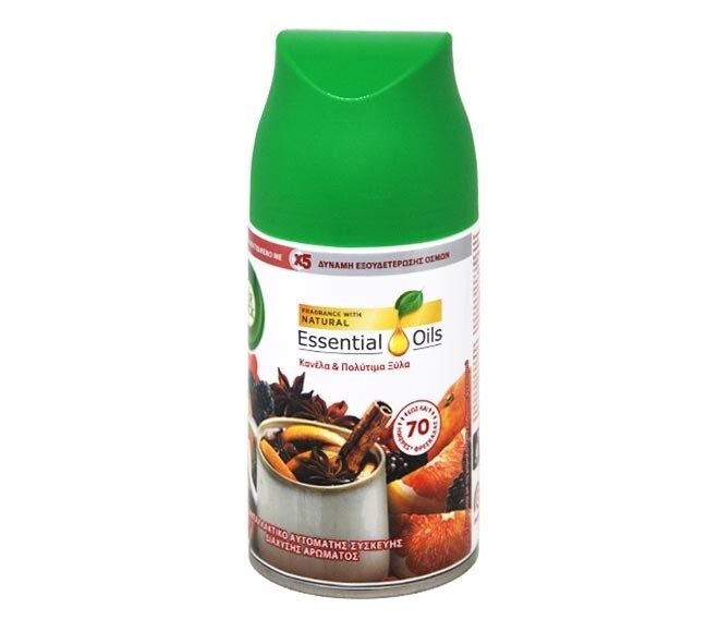Air Wick Essential Oils Freshmatic Cinnamon Spice náplň 250 ml