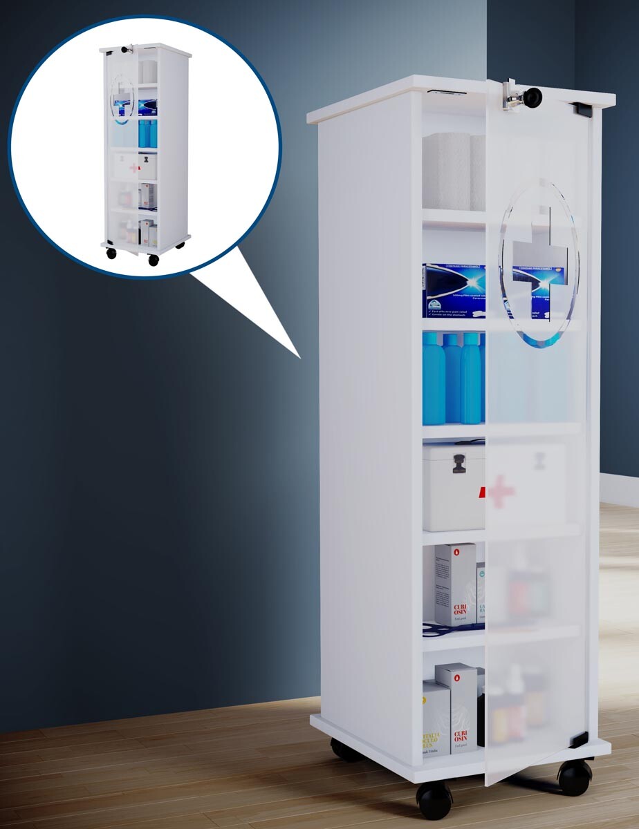 Súprava prvej pomoci Nilasu, biela