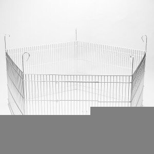 INTERZOO Ohrádka pre psov 105x80 cm 4-dielna