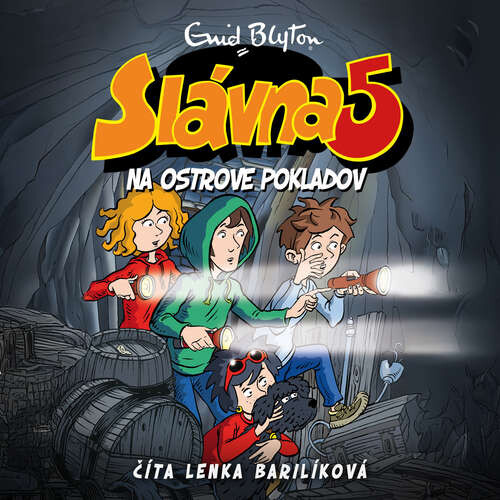 Slávna 5 na ostrove pokladov - Enid Blytonová (mp3 audiokniha)