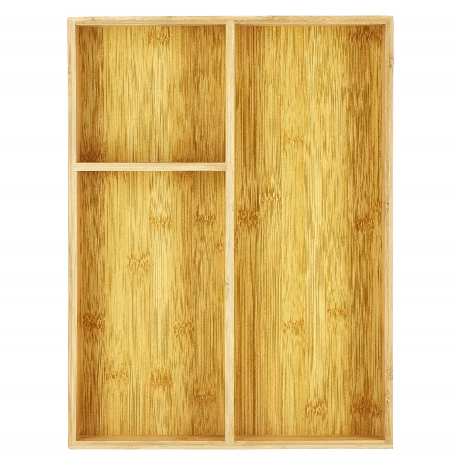 Bambusový organizér na príbor - 40x30x5 cm