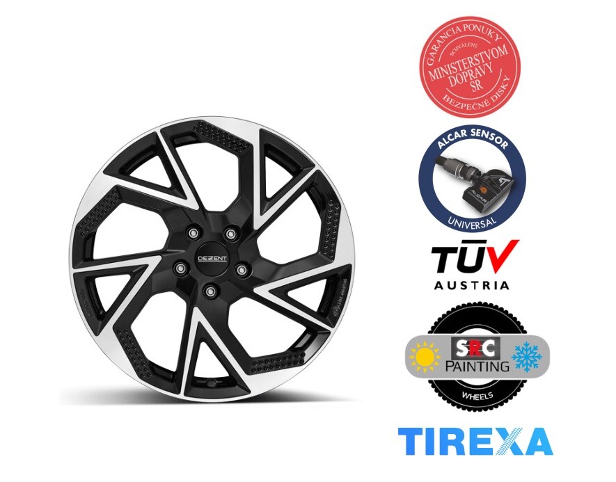 DEZENT AP dark 6.50x17 5x114.30 ET40