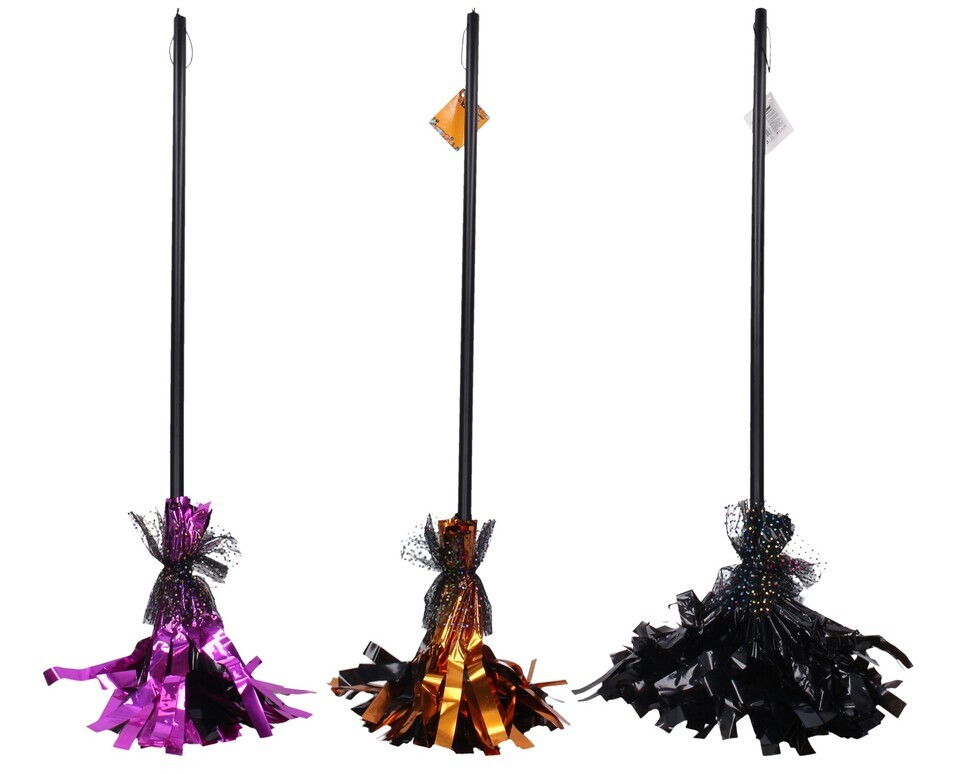 Karnevalová metla 75cm