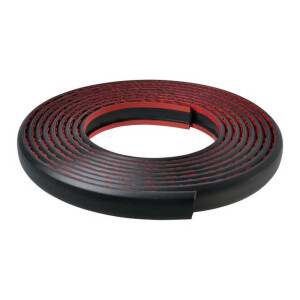 Lišta na dvere - nalepovacia čierna 23mm / 5m