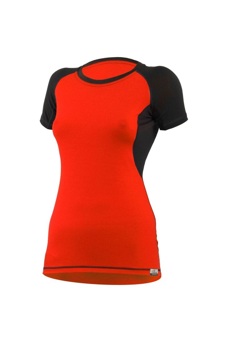 Lasting dámske merino triko ZITA červené Veľkosť: L 8596445032451