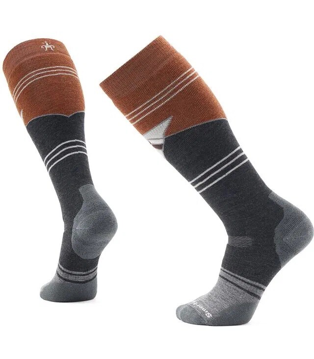 Smartwool SNOWBOARD FC MOUNTAIN GEO PATTERN OTC picante Veľkosť: XL 197065131869