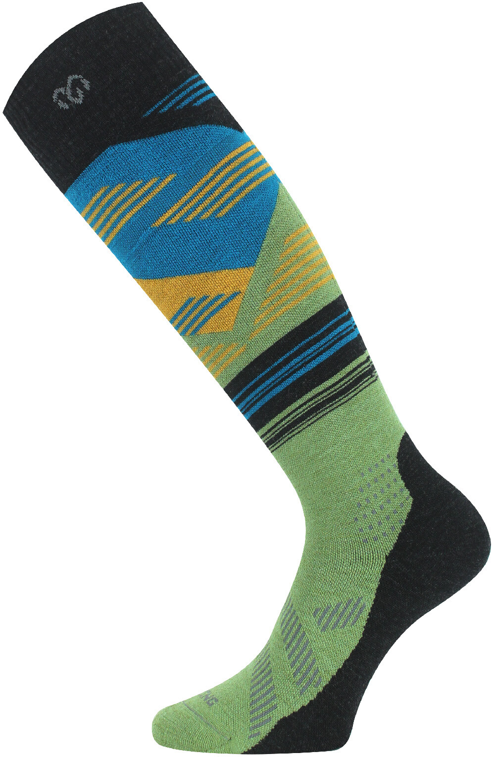 Lasting merino lyžiarske podkolienky SIW 816 čierne Veľkosť: L 8596445237399