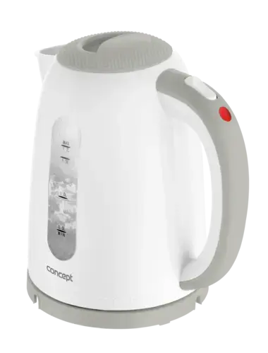 CONCEPT RK2335 Rýchlovarná kanvica plastová 1,7 l Palette sivá