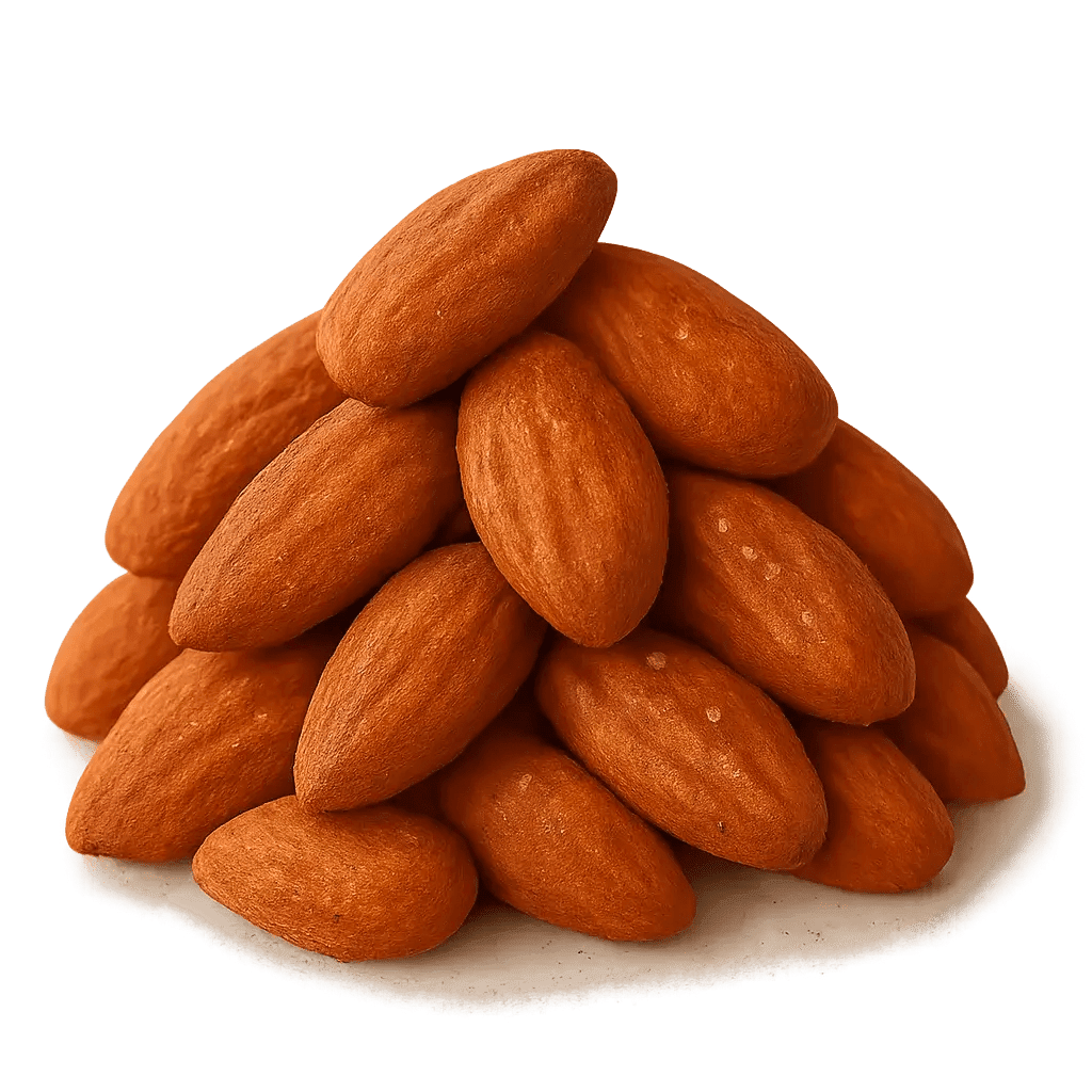 Mandle jadra údená