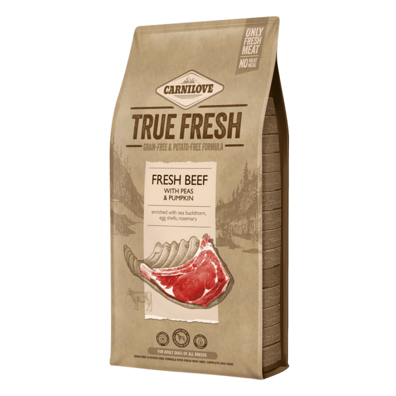 Carnilove True Fresh - Fresh Beef with Peas and Pumpkin