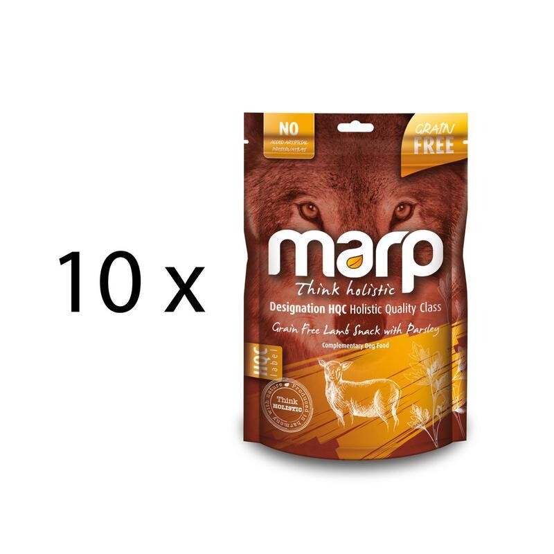 Marp Holistic – Jehněčí pamlsky s petrželí bez obilovin 10x150g