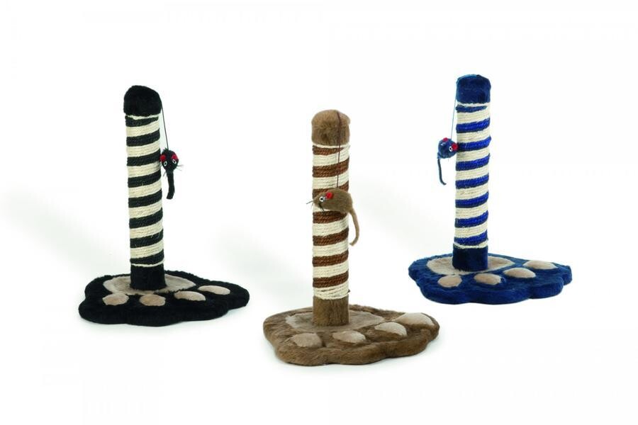 Beeztees Škrabadlo pro kočky modré 28X28X40cm