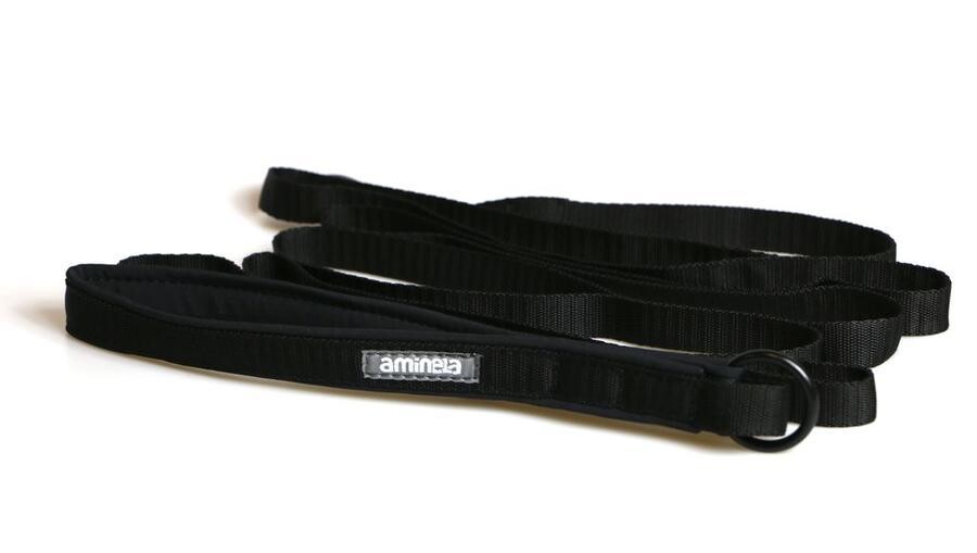 Aminela stopovací vodítko Sport & City 15m černá
