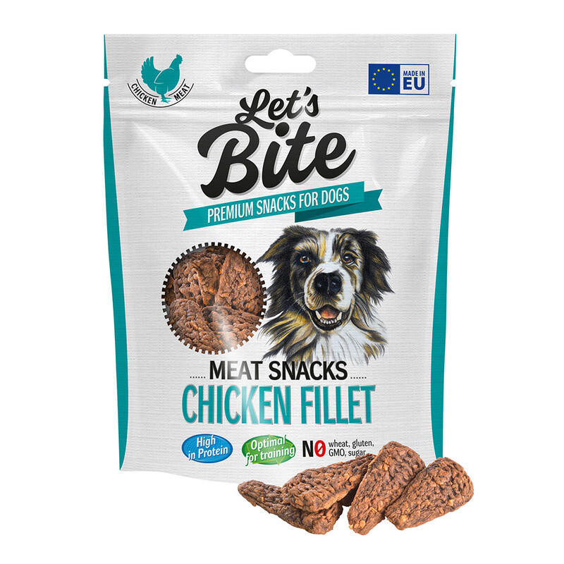 Let’s Bite Meat Snacks. Chicken Fillet 300g