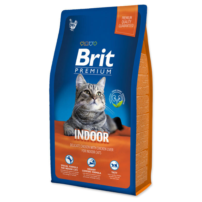 BRIT Premium Cat Indoor 8kg