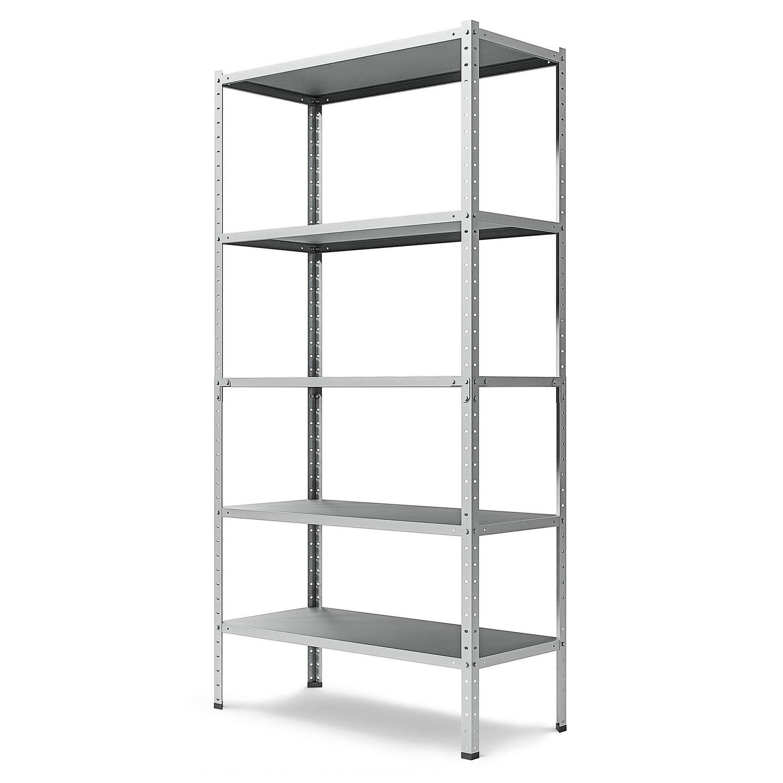 Marbo CELOKOVOVÝ REGÁL SÉRIE STEEL 180x90x40 5 Políc NOSNOSŤ JEDNEJ POLICE 90 KG