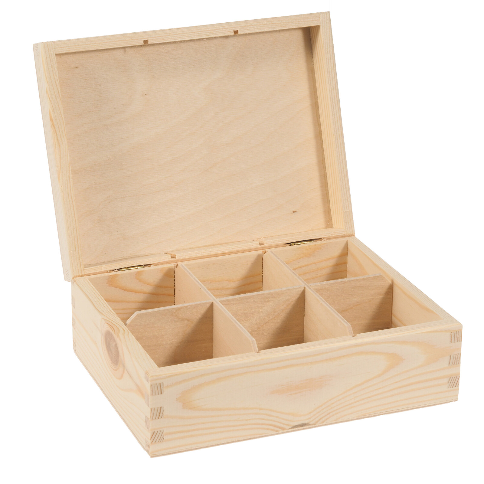 Organizér na uloženie čajov 6 priehradiek