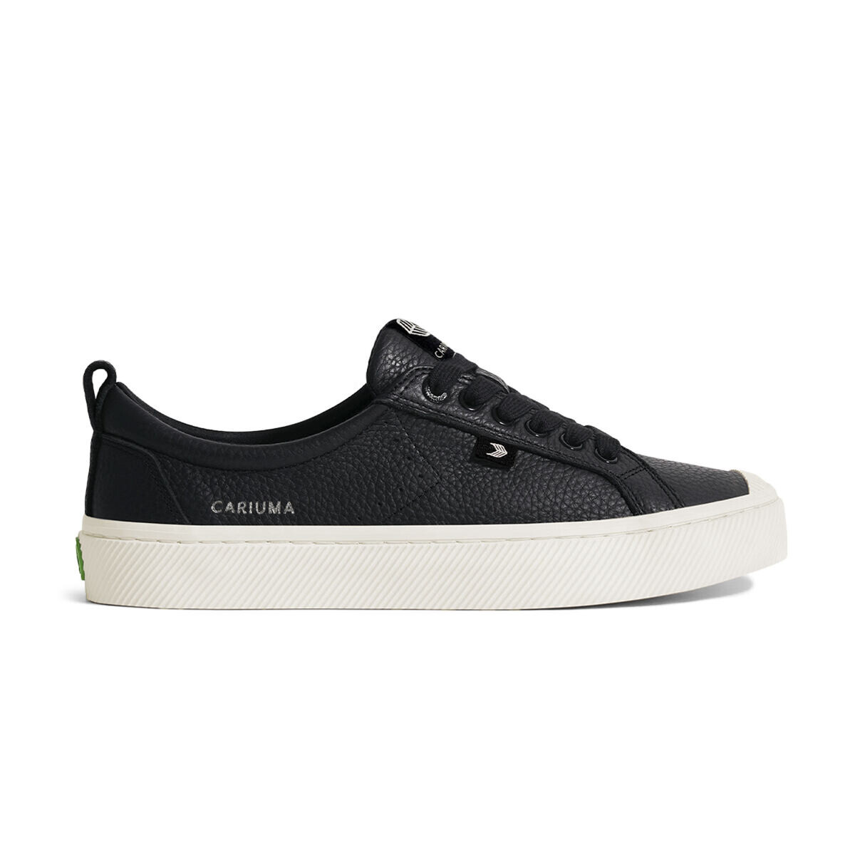 Dámské volnočasové boty Cariuma OCA Low Black Premium Leather Sneaker