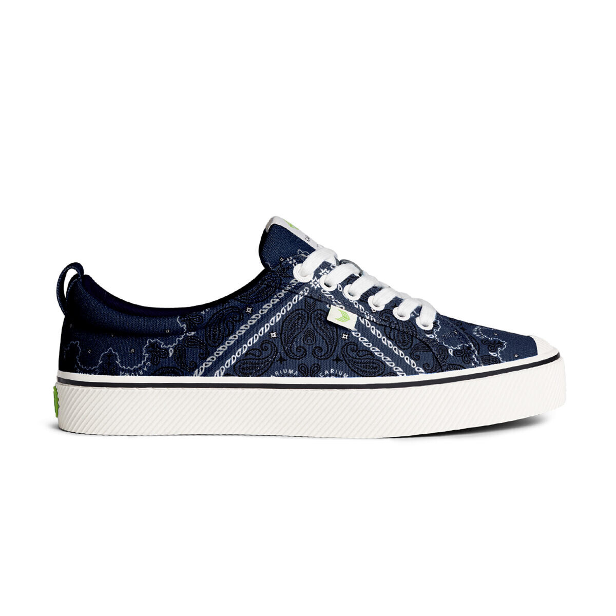 Dámské volnočasové boty Cariuma OCA Low Navy Bandana Canvas Sneaker