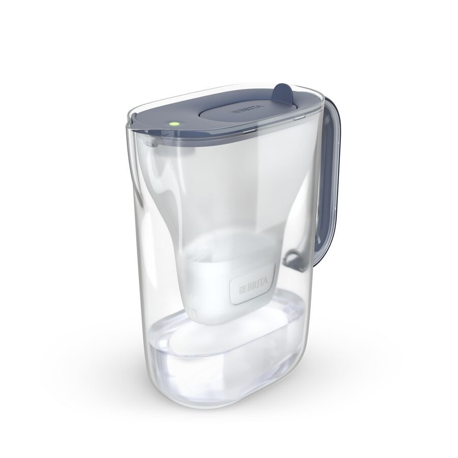 BRITA Style Essential sivomodrá filtračná kanvica 2,4 l+ 2 ks filtra Maxtra (Pure Performance / Hard Water)