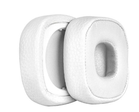 Náhradné náušníky pre slúchadlá Marshall Major IV - Biele, kožené