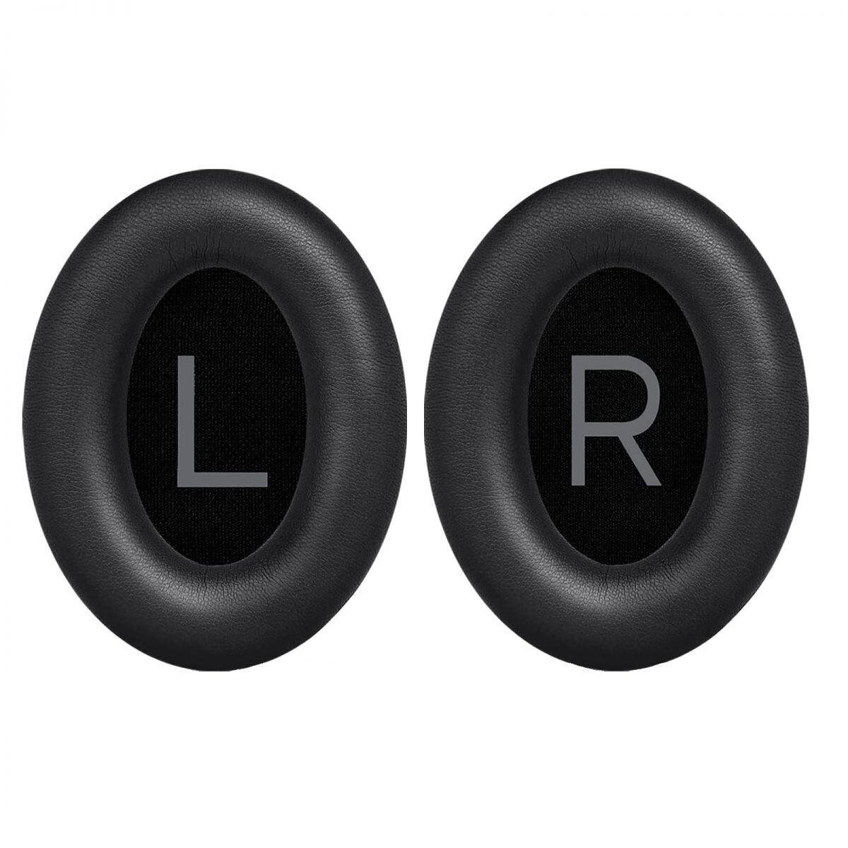 Náhradné kožené náušníky pre slúchadlá Bose QuietComfort 35 a 35 II - Čierne