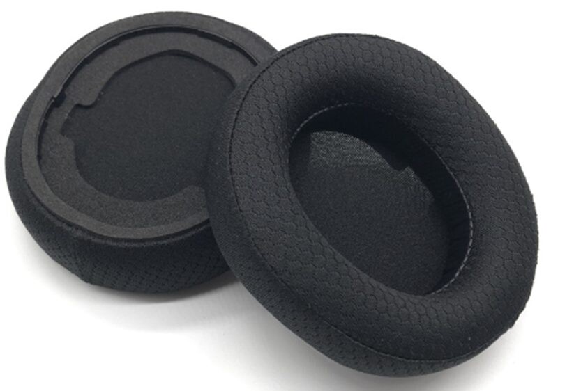 Náhradné náušníky pre slúchadlá SteelSeries Arctis Nova Pro Wireless - Čierne, látkové