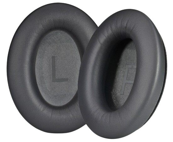 Náhradné náušníky pre slúchadlá Bose QuietComfort 45 - Tmavě šedé, kožené