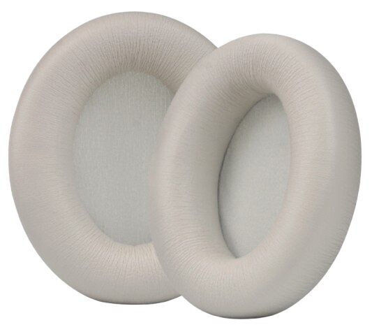 Náhradné náušníky pre slúchadlá Beats Studio Pro - Šedé, kožené